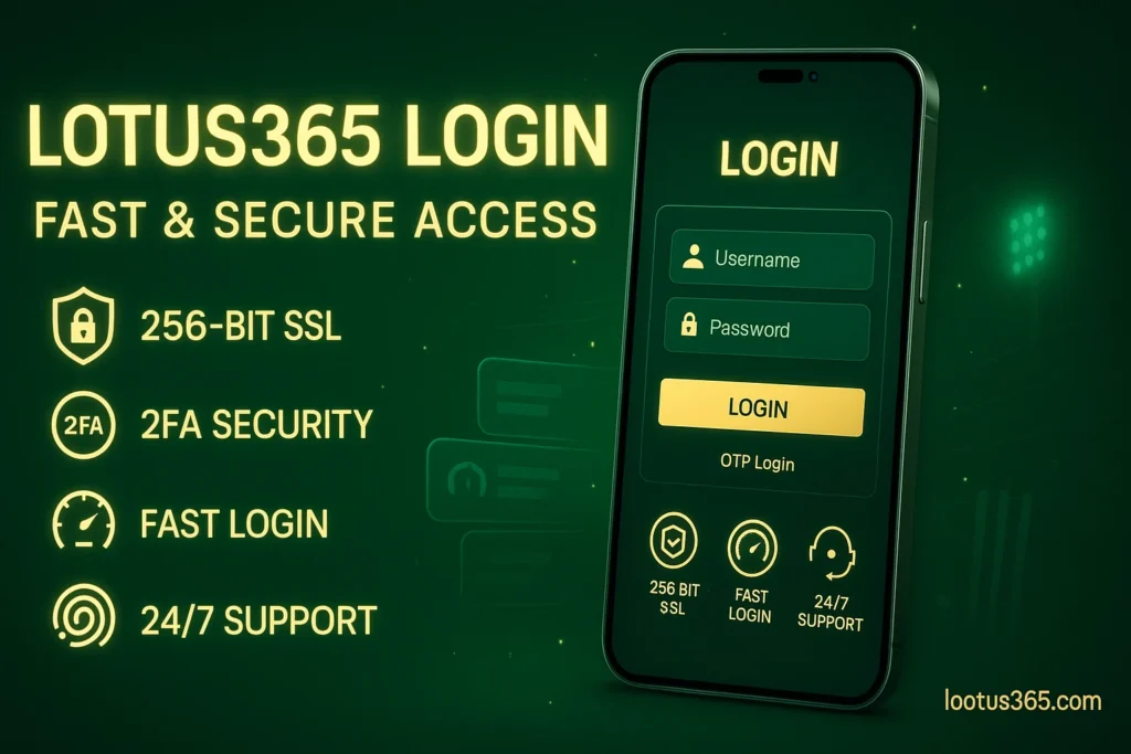 Why Your Lotus365 Login Is Completely Safe