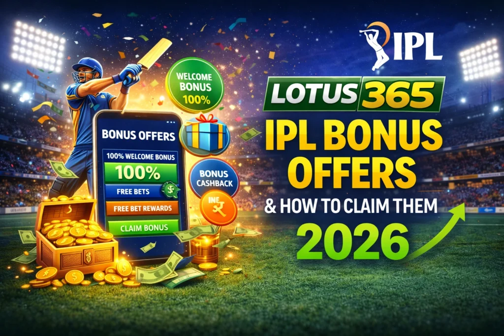 Lotus365 IPL bonus