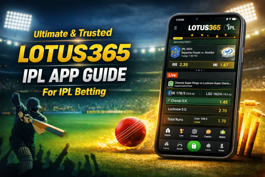 Lotus365 IPL app
