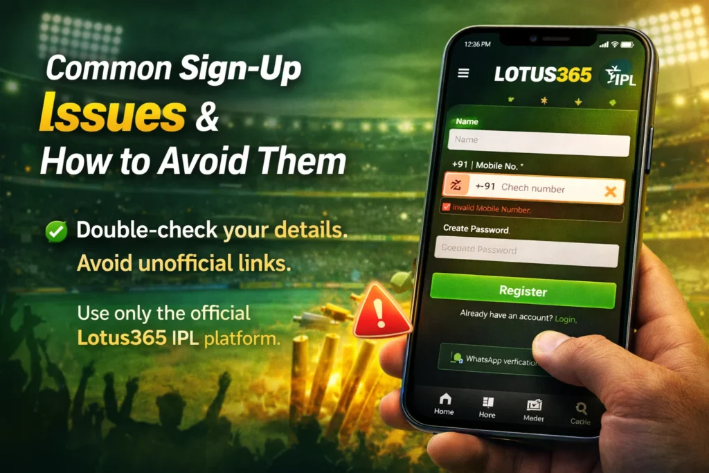 Lotus365 IPL App login