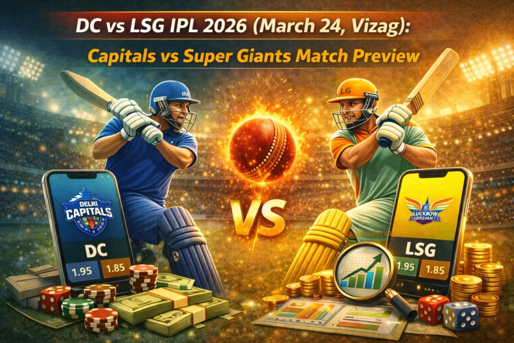 DC vs LSG IPL 2026 betting