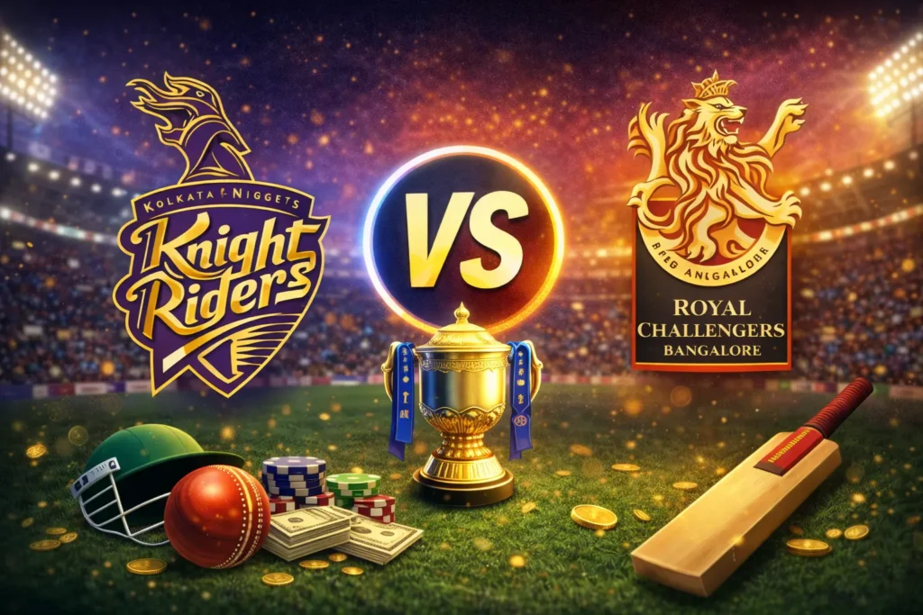 KKR vs RCB IPL 2026 betting