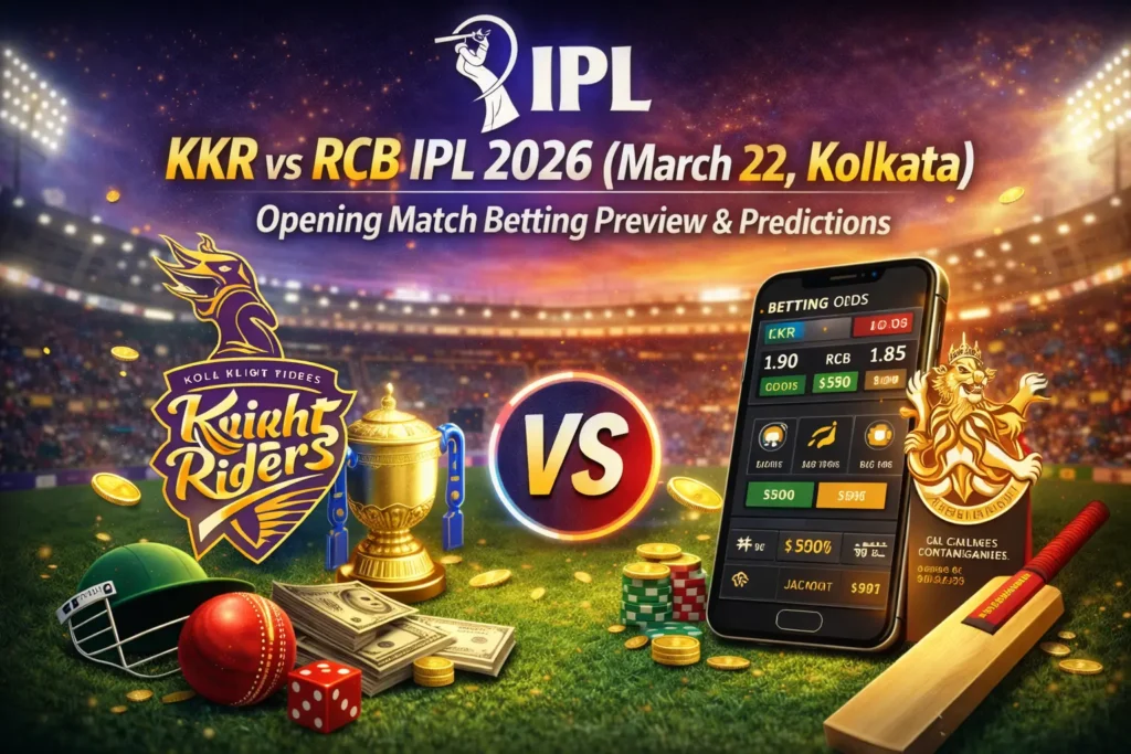 KKR vs RCB IPL 2026 betting