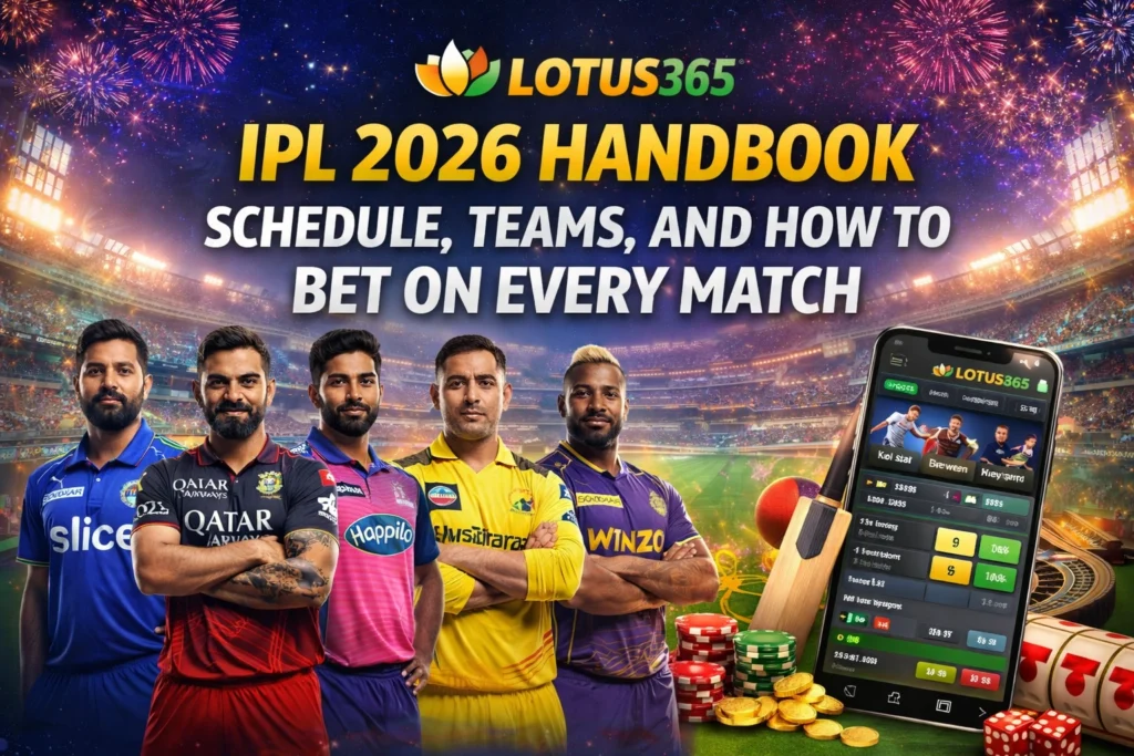 Lotus365 IPL 2026 betting
