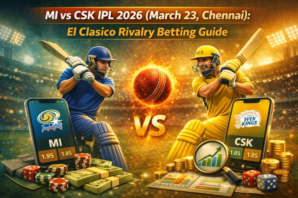 MI vs CSK IPL 2026 betting