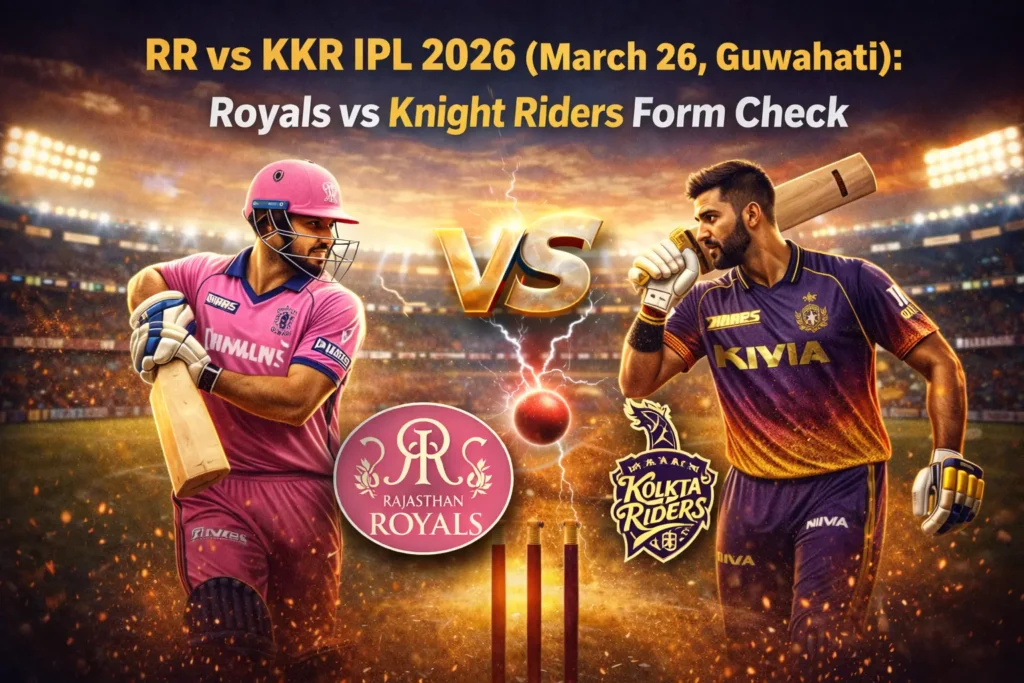 RR vs KKR IPL 2026 betting