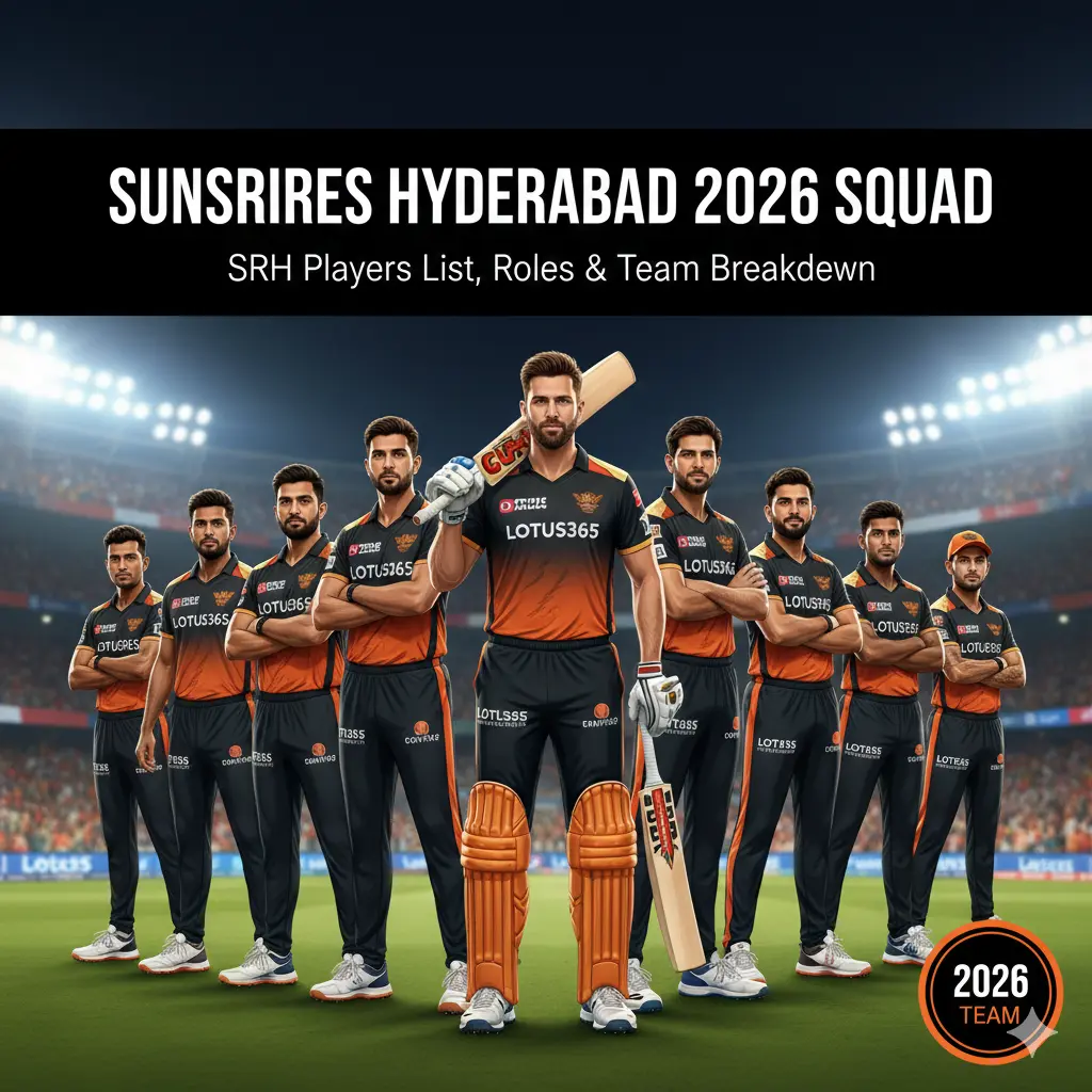 SUNRISERS HYDERABAD 2026 SQUAD
