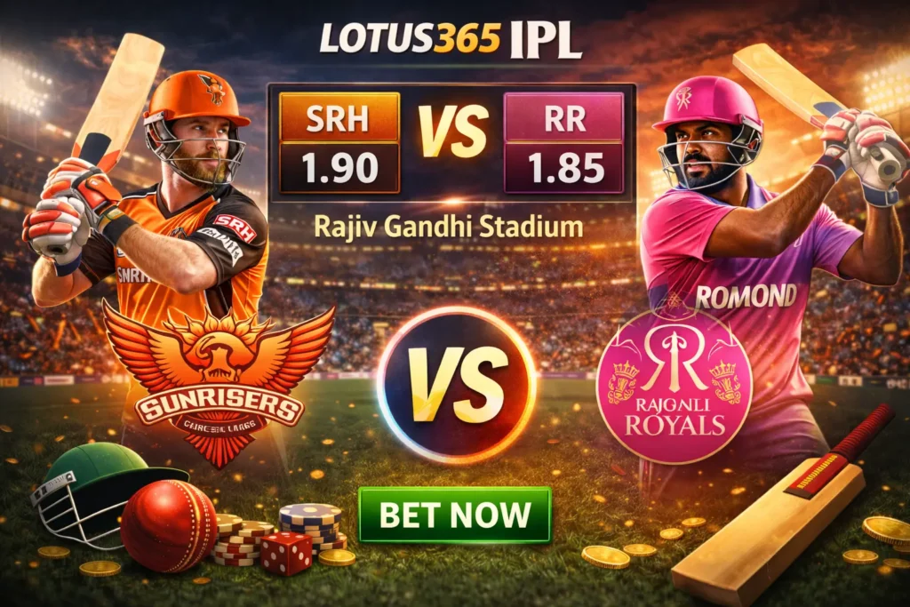 SRH vs RR IPL 2026 betting