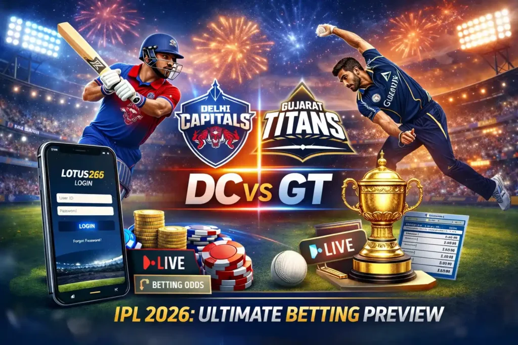 DC vs GT IPL 2026 betting