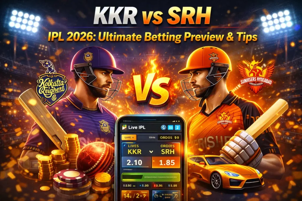 KKR vs SRH IPL 2026 betting