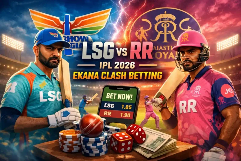 LSG vs RR IPL 2026: Ekana Clash Betting